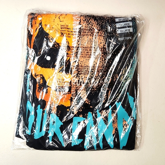 ❤️NWT VINTAGE HOT TOPIC TRICK OR TREAT SAM PUMPKIN MONSTER HALLOWEEN TEE PLUS - Picture 5 of 8